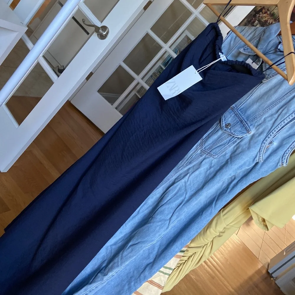 ZARA NWT strapless summer dress blogger favorite - Picture 4 of 9